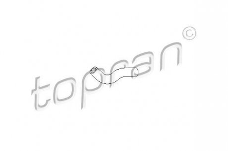 Шланг радиатора TOPRAN 100 841 (фото 1)