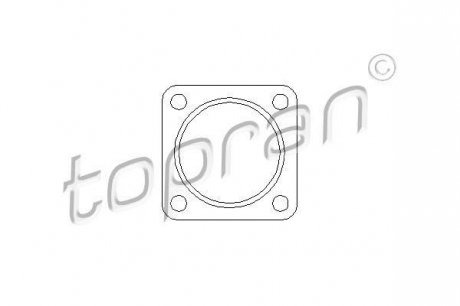 Прокладка вихлопної системи TOPRAN 104 292 (фото 1)