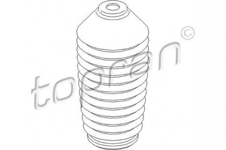 Защитный колпак / пыльник, амортизатор TOPRAN 107 642 (фото 1)
