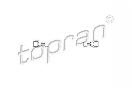 Шланг гальмівний TOPRAN 108 127 (фото 1)