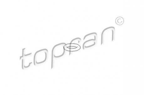 Прокладка, направитель масла TOPRAN 108 648 (фото 1)