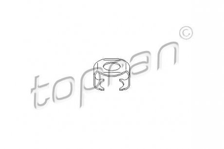 Кронштейн, тормозный шланг TOPRAN 108 717 (фото 1)