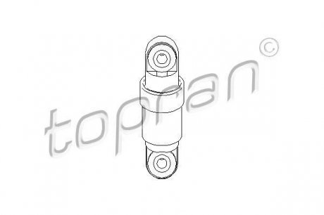 Амортизатор натяжника TOPRAN 109 155 (фото 1)