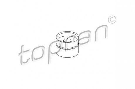Наконечник рулевой тяги TOPRAN 109 174 (фото 1)