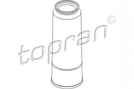 Захисний ковпак / пильовик, амортизатор TOPRAN 110 526 (фото 1)