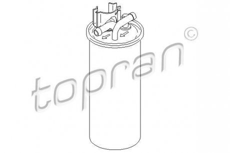 Фільтр паливний Audi A6 2.7/3.0TDI 11/04- TOPRAN 110 935