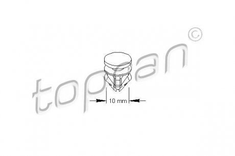 Автозапчастина TOPRAN 111 491 (фото 1)
