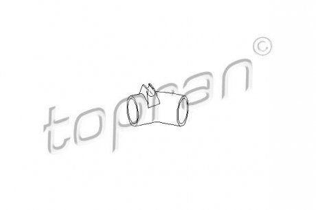 Патрубок резиновий системи охолодження TOPRAN 111 547 (фото 1)