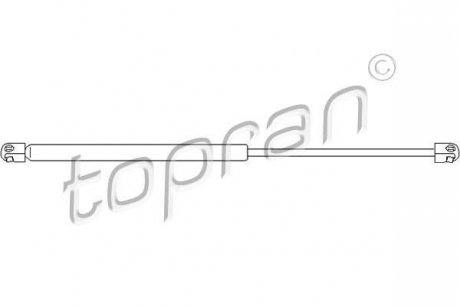 Амортизатор задней (5) двери TOPRAN 200 009