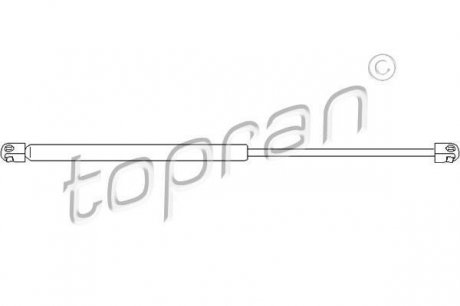 Пружина газова / помещения для груза TOPRAN 200 018 (фото 1)
