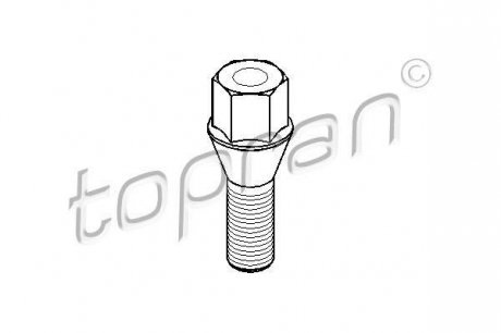 Болт для кріплення колеса TOPRAN 201 852 (фото 1)