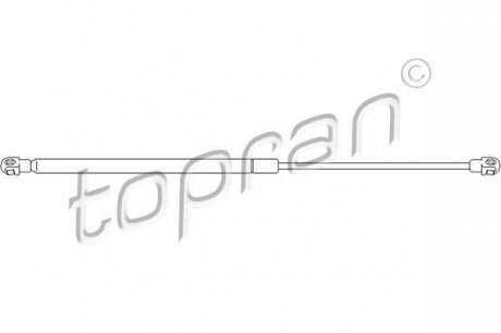 Пружина газова / помещения для груза TOPRAN 301 026 (фото 1)