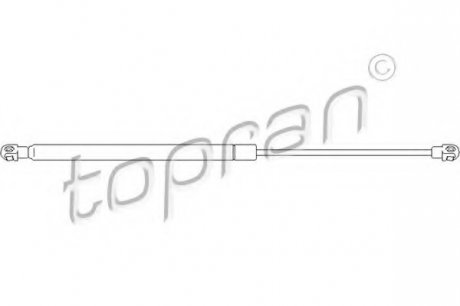 Амортизатор задней (5) двери TOPRAN 301 035