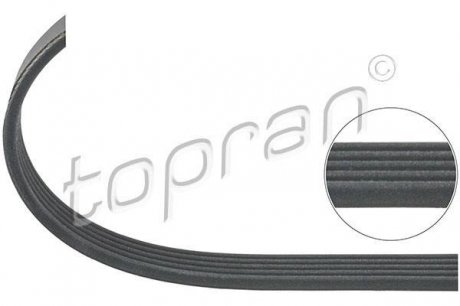 Ремень привода навесного оборудования TOPRAN 302 366 (фото 1)