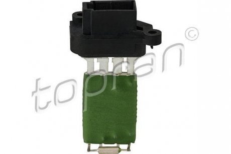 Перемикач вентилятора салону (Резистор) TOPRAN 304 210 (фото 1)
