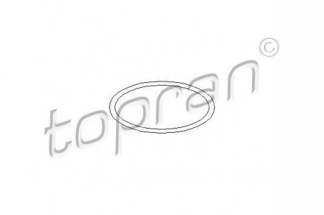 Прокладка, термостат TOPRAN 400 689 (фото 1)