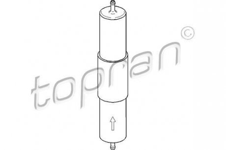 Фільтр палива TOPRAN 500 739 (фото 1)