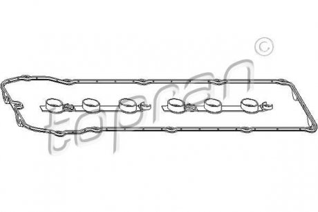Набір прокладок кришки головки циліндра TOPRAN 501 250 (фото 1)