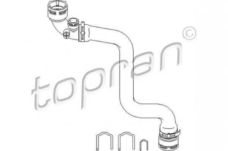 Автозапчастина TOPRAN 501 562 (фото 1)