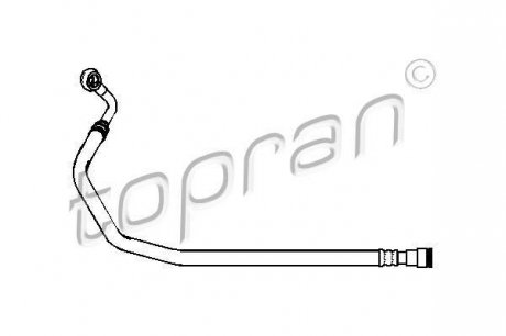 Гидравлический шланг, рулевое управление TOPRAN 501 735