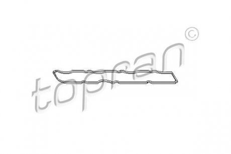 Прокладка клапанної кришки TOPRAN 721 036 (фото 1)