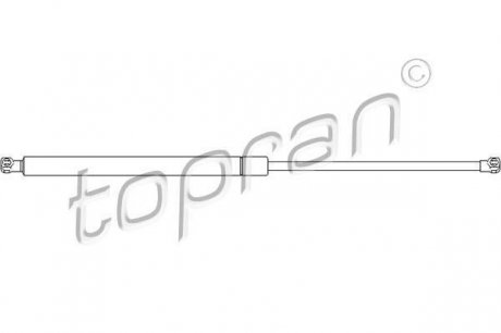 Пружина газова / помещения для груза TOPRAN 721 284 (фото 1)