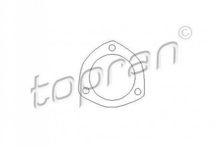 Прокладка вихлопної системи TOPRAN 100187 (фото 1)