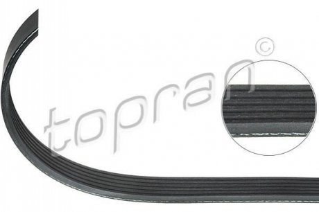 Ремень привода навесного оборудования TOPRAN 100 587