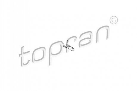 Втулка штепсельної вилки, система запалювання TOPRAN 100598