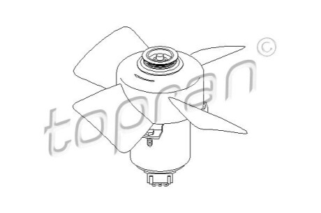 Автозапчастина TOPRAN 107 708