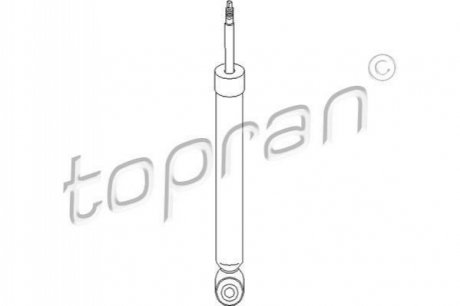 Амортизатор задний TOPRAN 110 155 (фото 1)