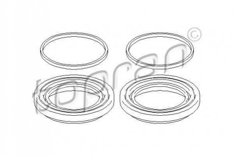 Ремкомплект супорта гальмівного TOPRAN 110305