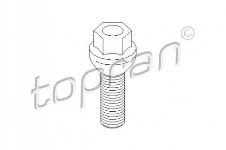 Болт для кріплення колеса TOPRAN 111 456 (фото 1)
