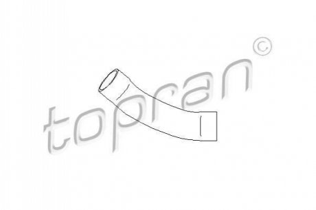 Патрубок резиновий системи охолодження TOPRAN 111555 (фото 1)