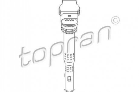 Котушка запалення TOPRAN 111 621 (фото 1)