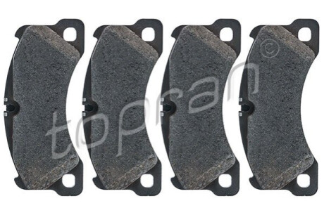 Set brake pads TOPRAN 113811