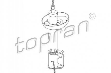 Амортизатор TOPRAN 205461 (фото 1)