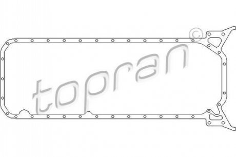 Прокладка масляного піддону TOPRAN 401 221 (фото 1)