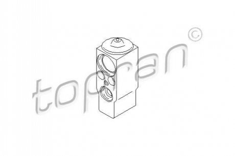 Клапан кондиционера TOPRAN 401271