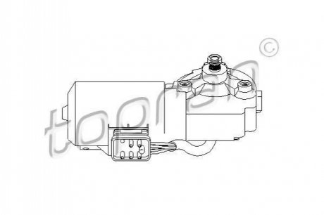 Двигатель стеклоочистителя TOPRAN 401532 (фото 1)