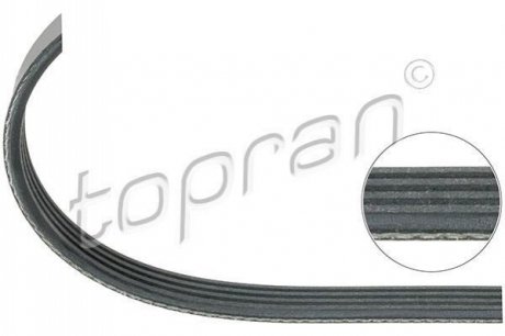Ремень привода навесного оборудования TOPRAN 500 682 (фото 1)