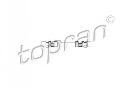 Шланг гальмівний TOPRAN 500989 (фото 1)