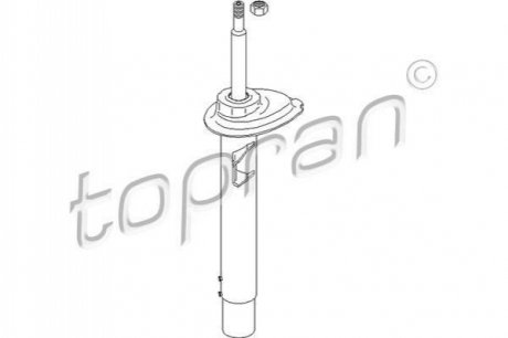Амортизатор передний TOPRAN 501 627