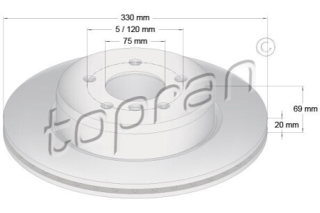 Автозапчасть TOPRAN 502 006