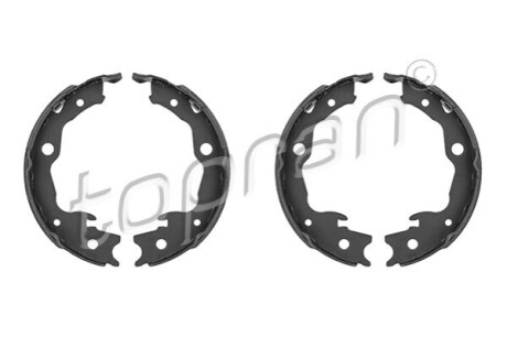 Колодки ручника Nissan X-Trail/Juke/Toyota RAV4/Mitsubishi Outlander II 07-12 (172x32) TOPRAN 633 902