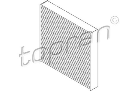 Фільтр повітря (салону) TOPRAN 720 325