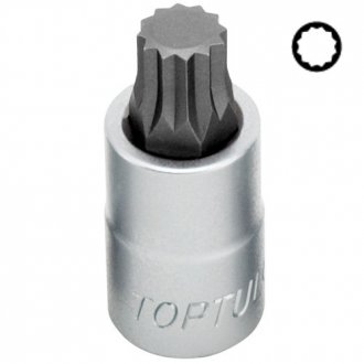 Насадка TORX 1/2" 12-зубчатая. Toptul BCHA1616 (фото 1)