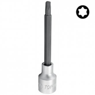 Головка с насадкой TORX T55 L140mm 1/2 с отверстием - Toptul BCVA1655