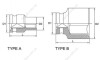 Головка Торцева Ударна 3/4" 22Mm L-50Mm 6-Гранна Toptul KABA2422 (фото 2)