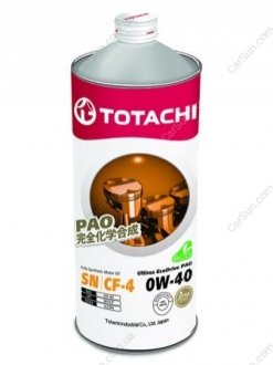 Моторное масло TTCH 0W40 1л - Totachi TTCH 0W40/1 (фото 1)
